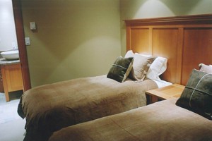 Twin or king beds with top quality linens and duvets
